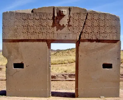 Tiahuanaco puerta del sol Tiahuanaco